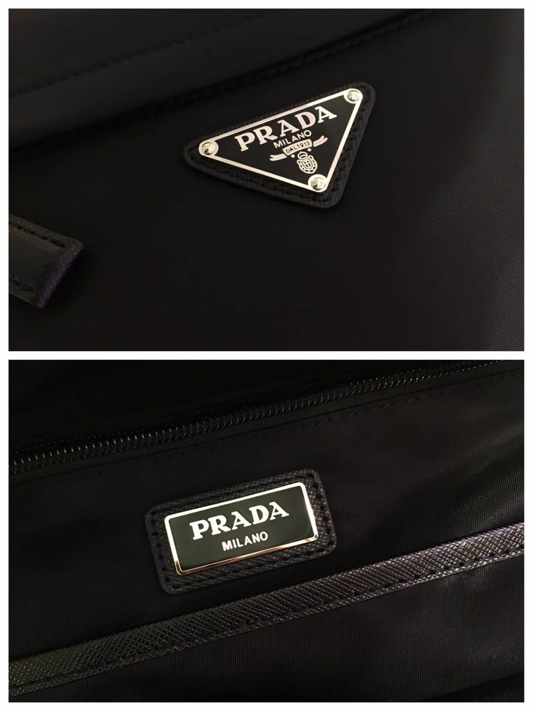Prada Backpack Dupe Tessuto Zainetto Nylon Leather