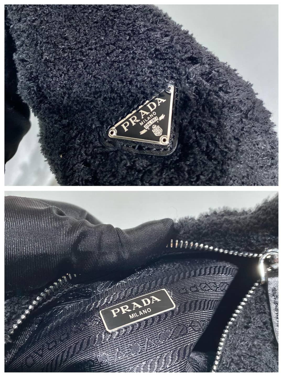 Prada Satin Re-Edition 2000 Crystal Mini Hobo