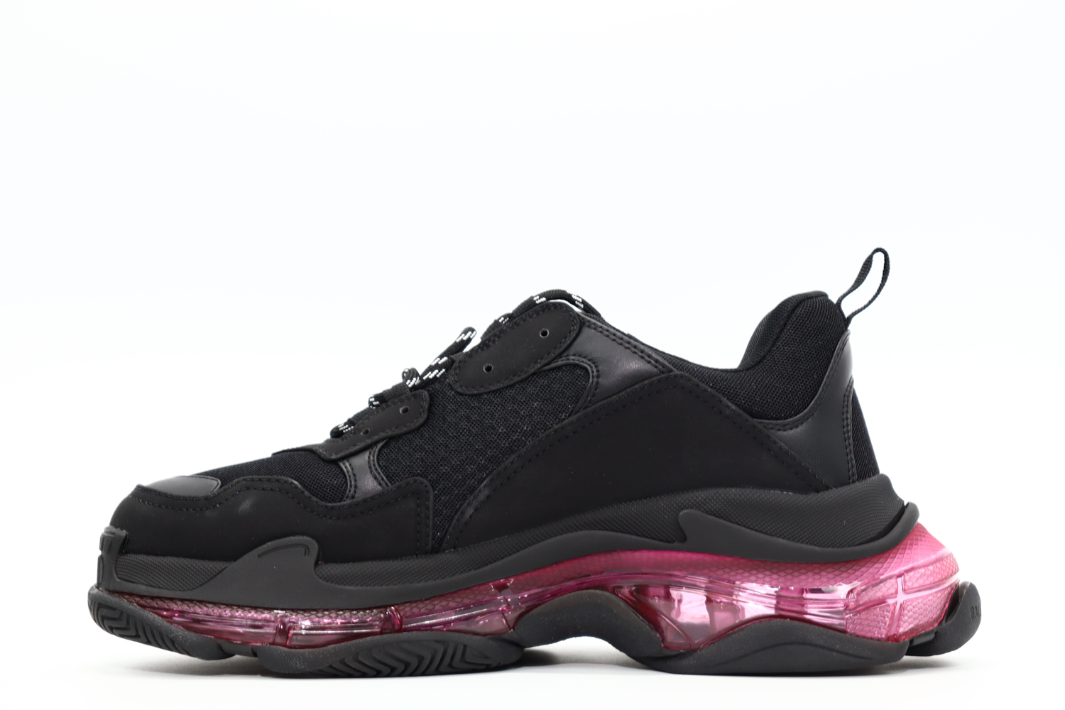 Balenciaga Triple S   Black purple Replica