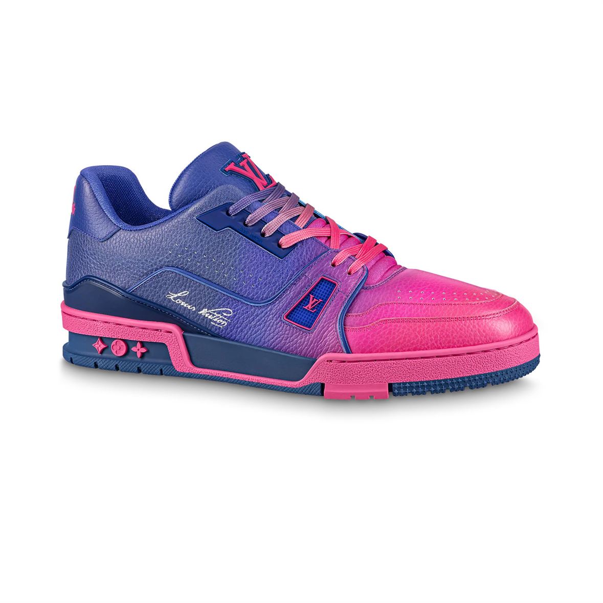 LOUIS VUITTON TRAINER SNEAKERS IN PINK   LVS003