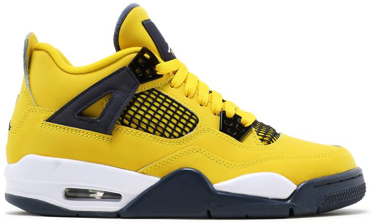 Air Jordan 4 Retro GS  Lightning  2021 408452-700 Replicas