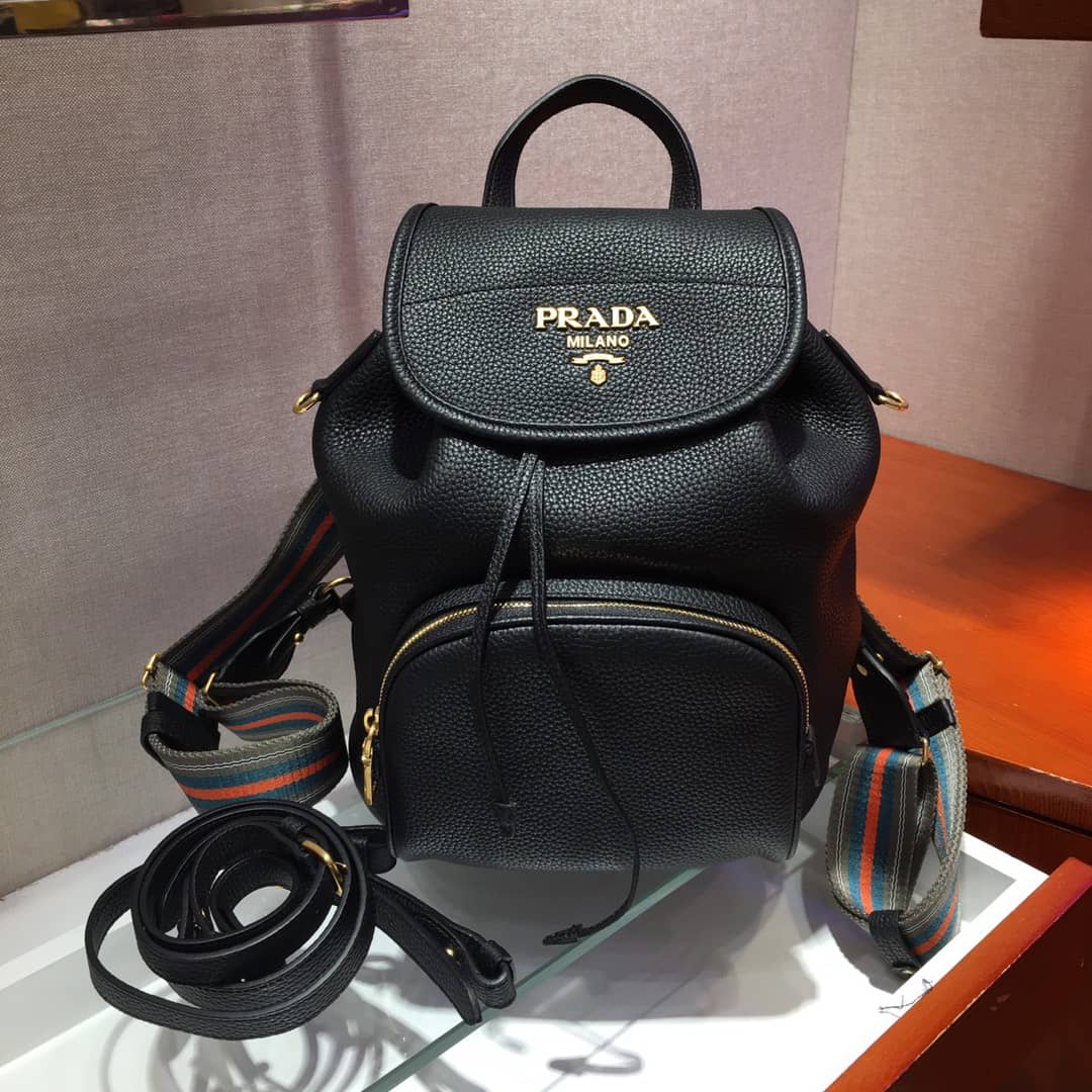 Prada Backpack Dupe Calf Leather Leather
