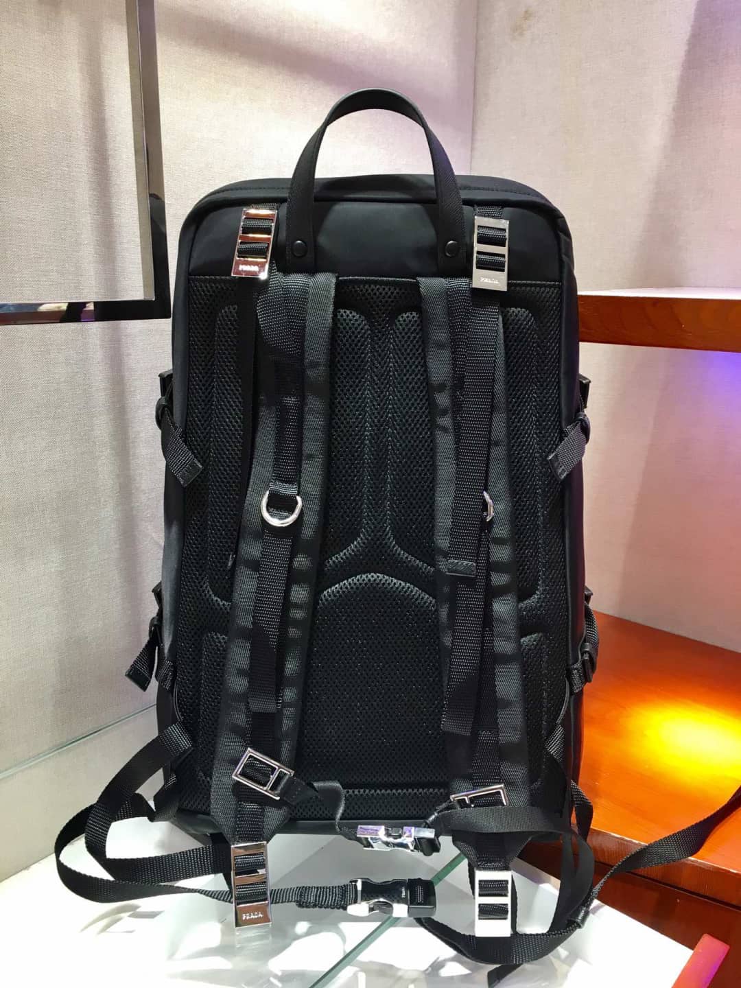 Prada Backpack Dupe Saffiano Leather Replica