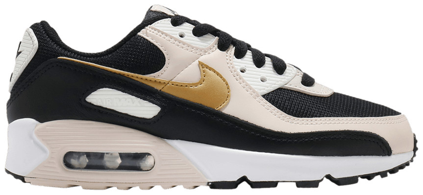 Wmns Air Max 90  Black Metallic Gold  DB9578-001