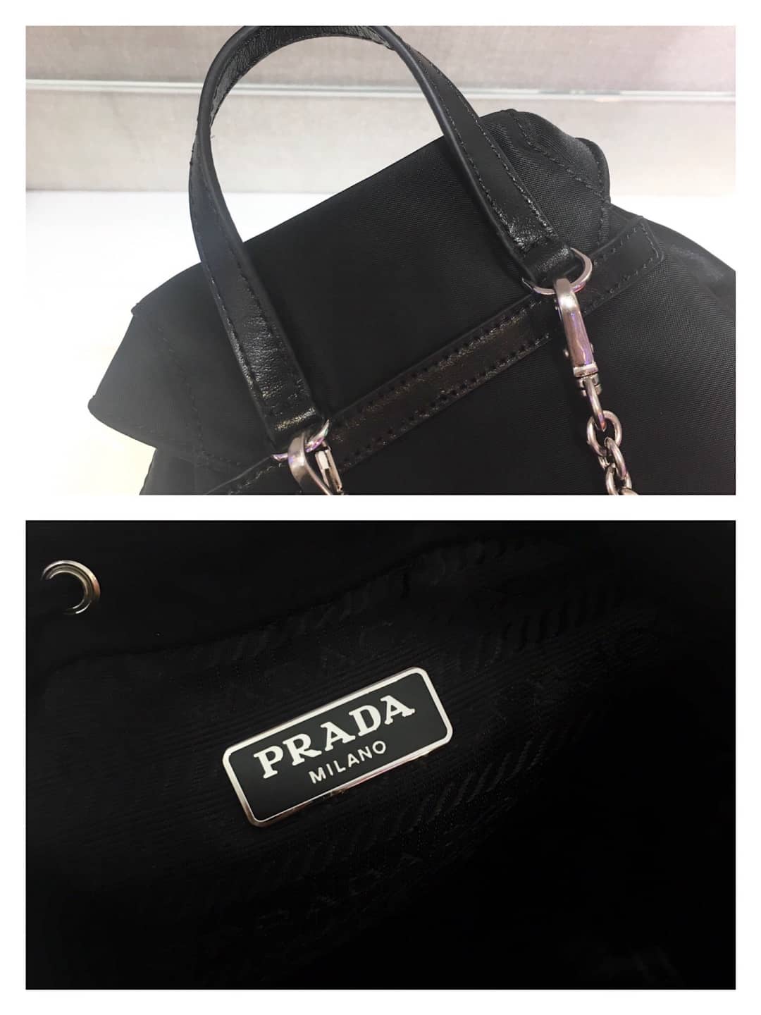 Prada Backpack Dupe