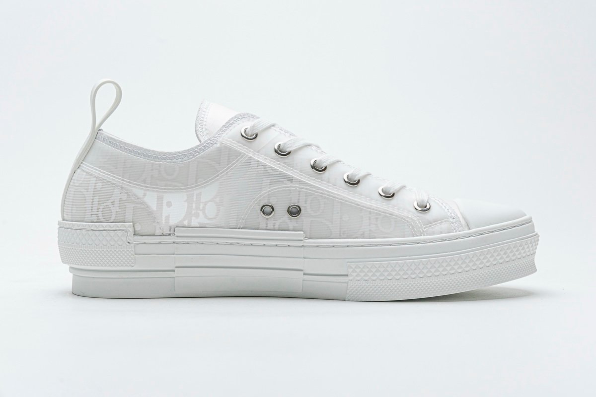 Converse Dupes Dior B23 LOW SNEAKER White Dior Oblique Canvas