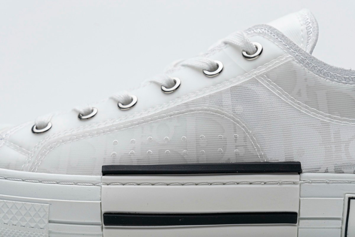 Converse Dupes Dior B23 LOW SNEAKER White Dior Oblique Canvas