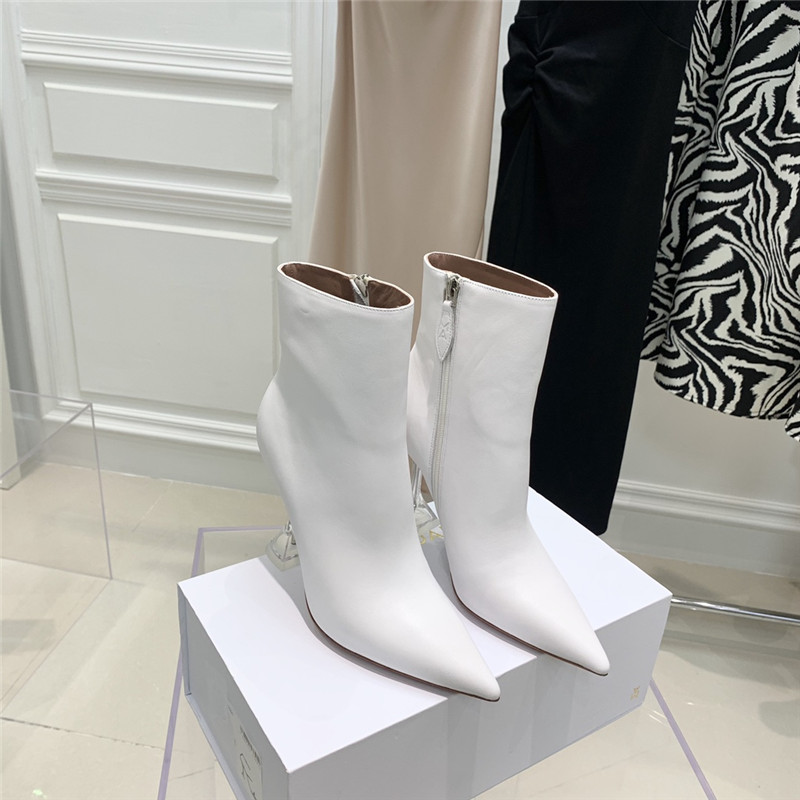 Amina Muaddi Dupes short boots