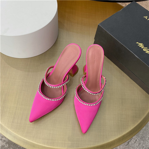 amina muaddi heels sandals