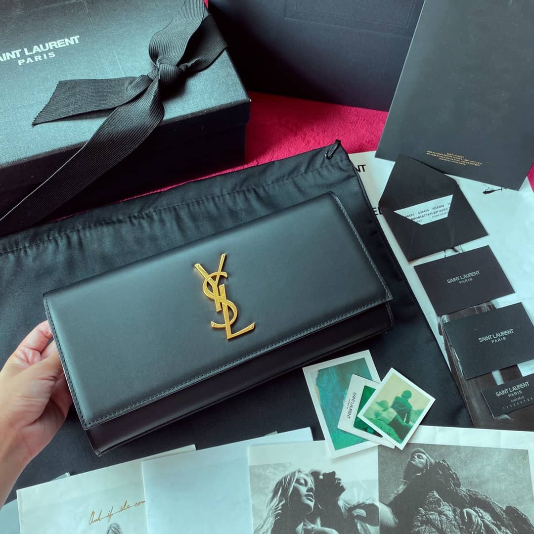 YSL Clutch Replica Kate Smooth Leather