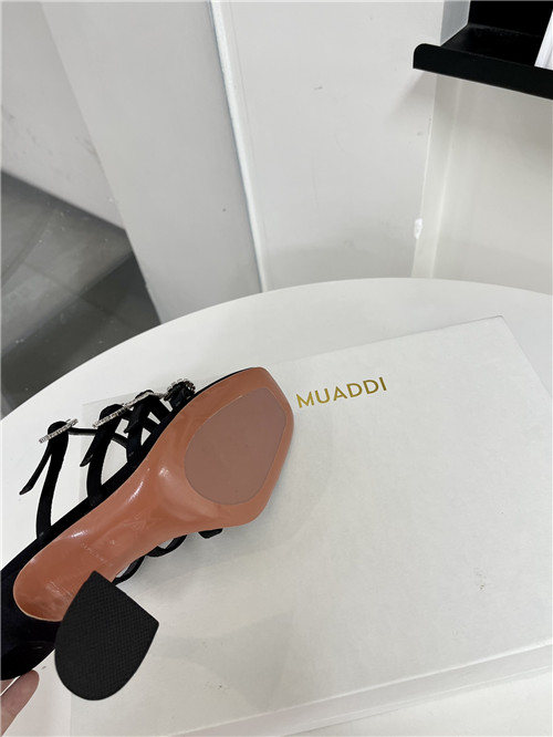 amina muaddi awge heels sandals