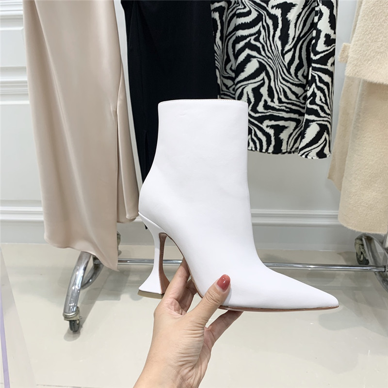 Amina Muaddi Dupes short boots