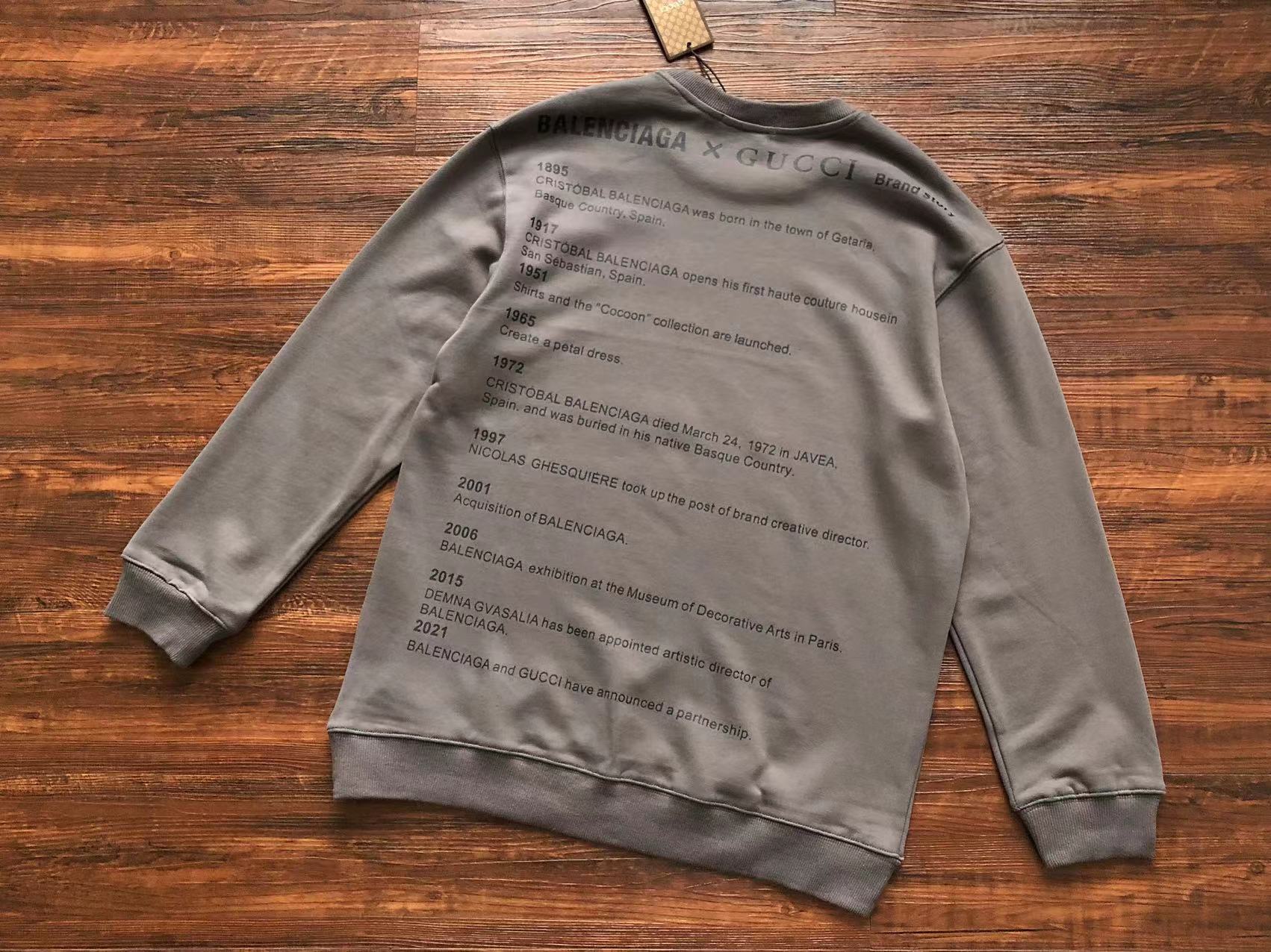 Gucci x Balenciaga Sweatshirt