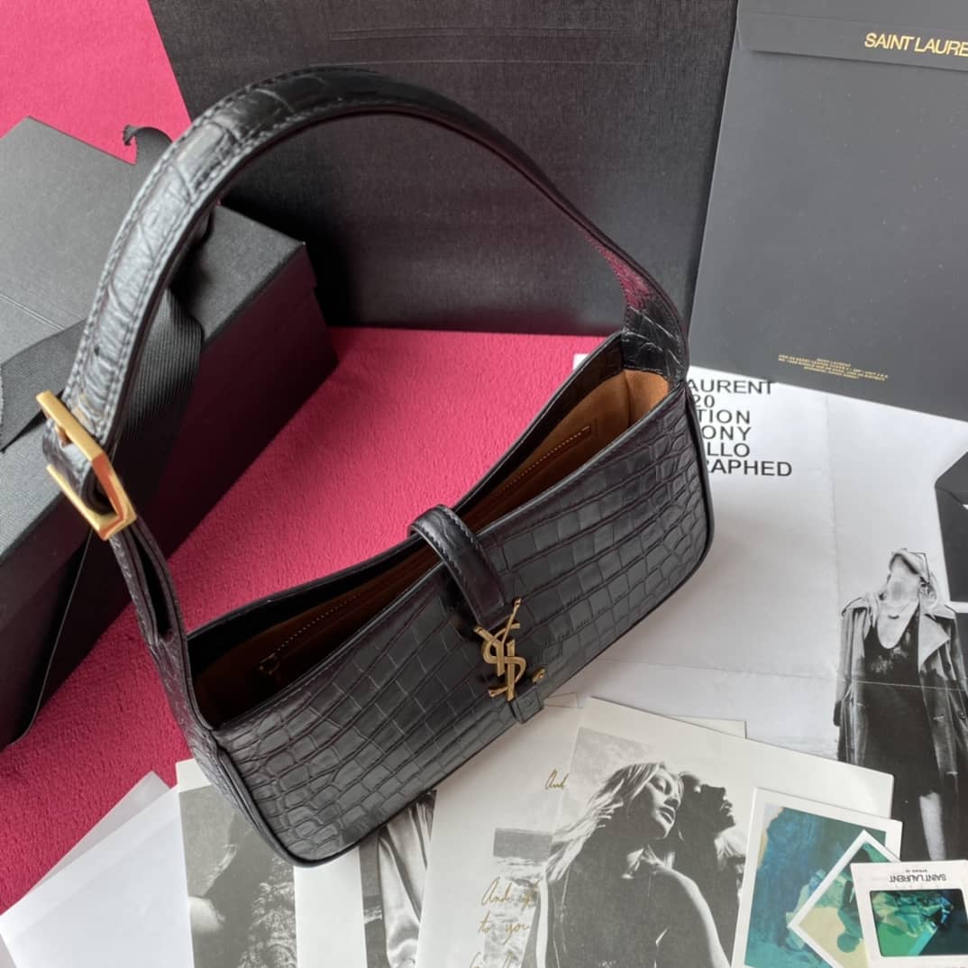 YSL Dupes Bags Le 5  7 Smooth Leather Replica Hobo Bag