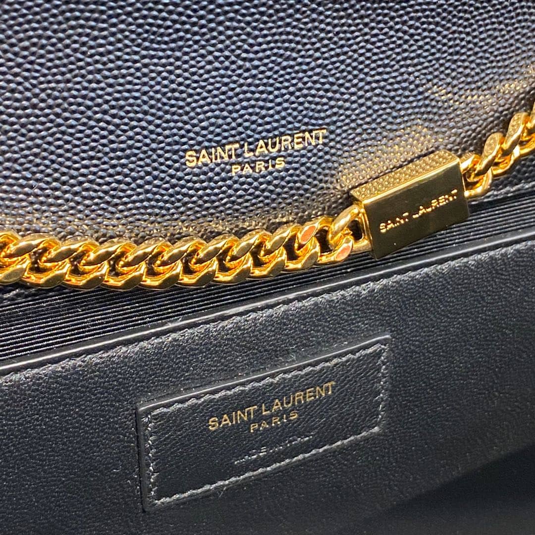 YSL Dupes Bags Saint Laurent Kate Embossed Leather Medium Bag