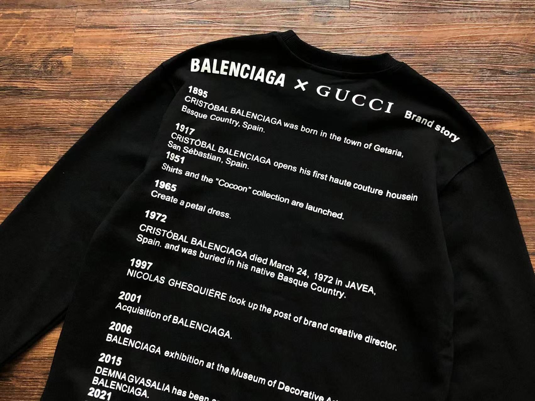 Gucci x Balenciaga Sweatshirt