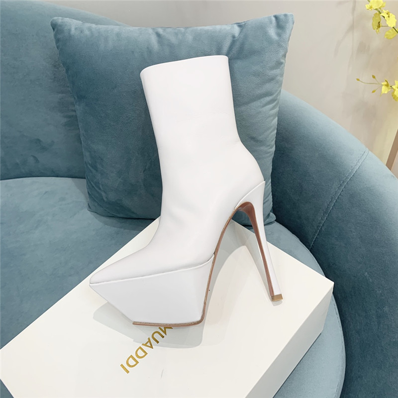 amina muaddi pointed toe heeled booties