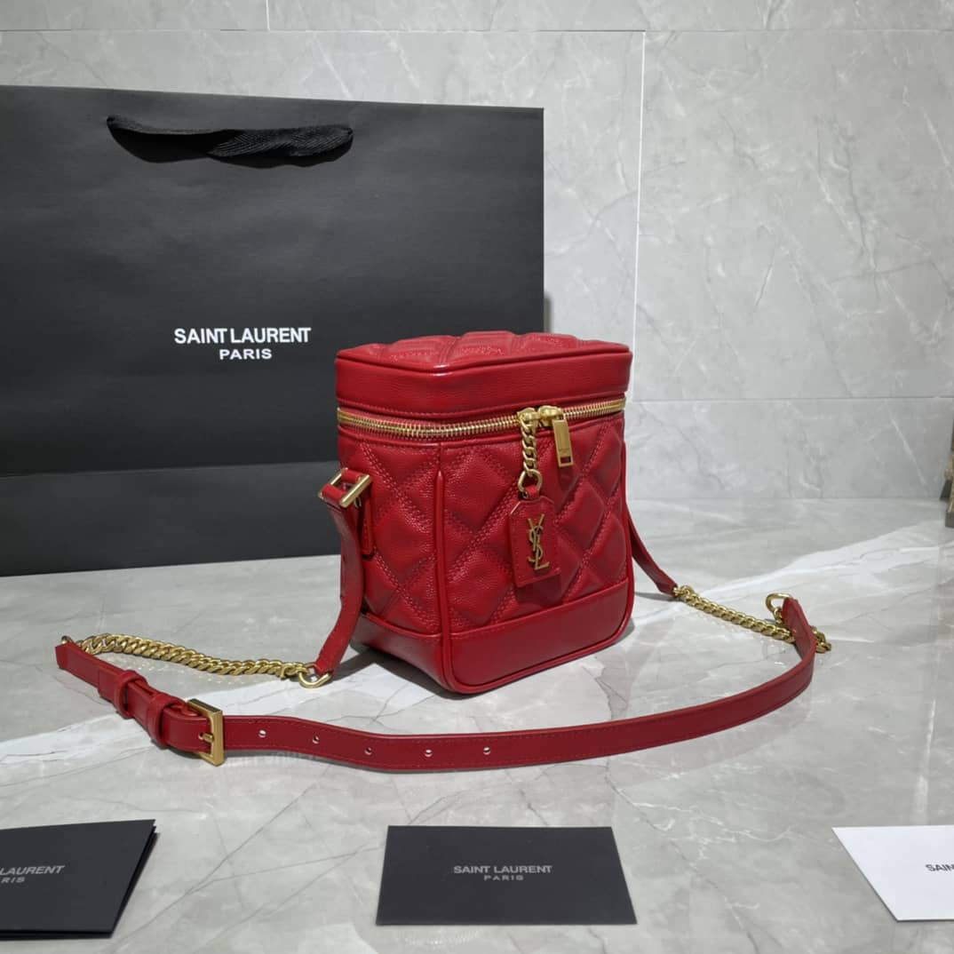 YSL 80s Carré-Quilted Vanity Replica Bag