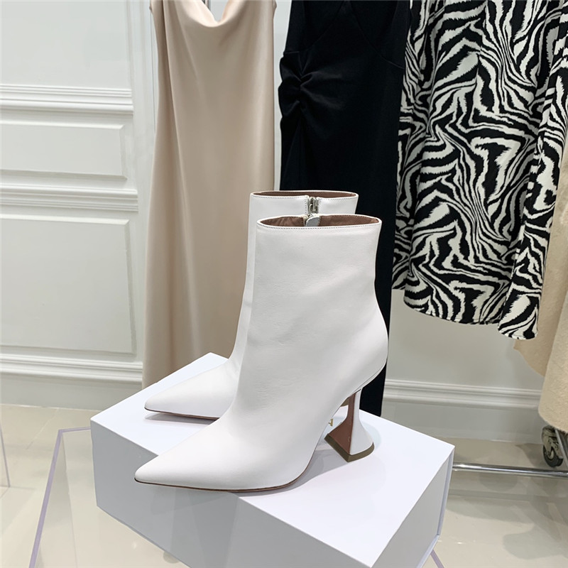 Amina Muaddi Dupes short boots