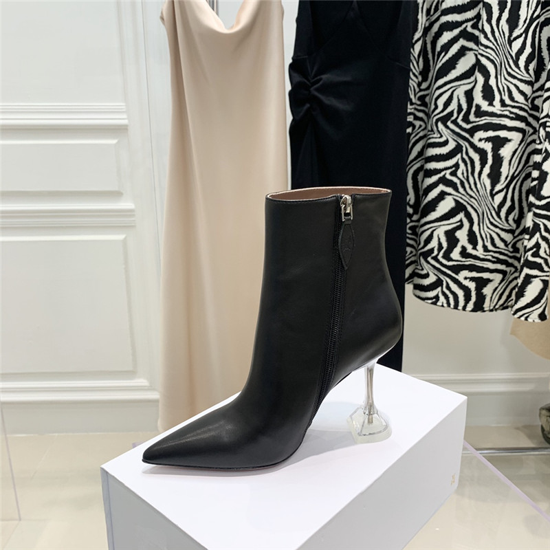 Amina Muaddi Dupes short boots