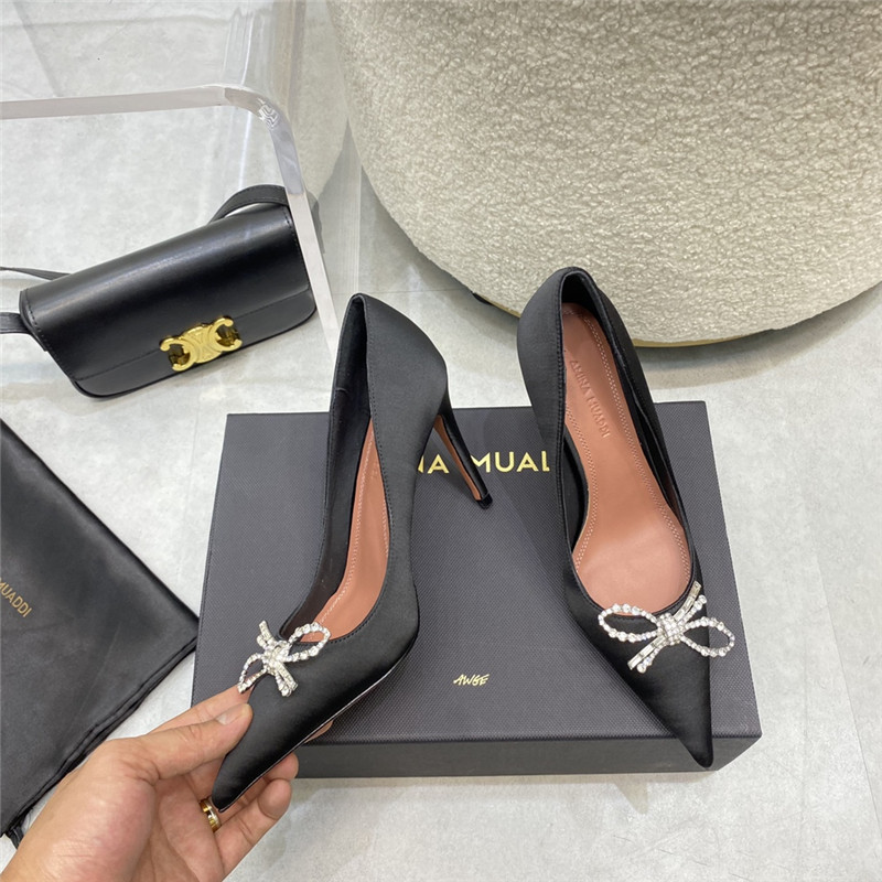 amina muaddi high heels