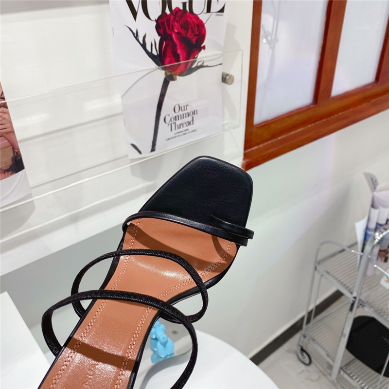 Amina Muaddi Dupes wedge slippers