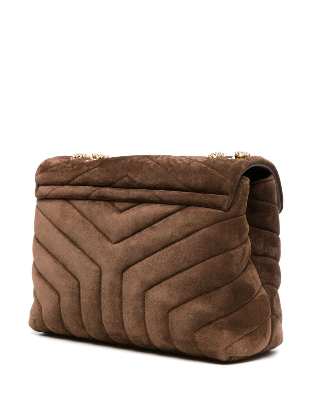 YSL Replica Saint Laurent small Loulou suede shoulder bag