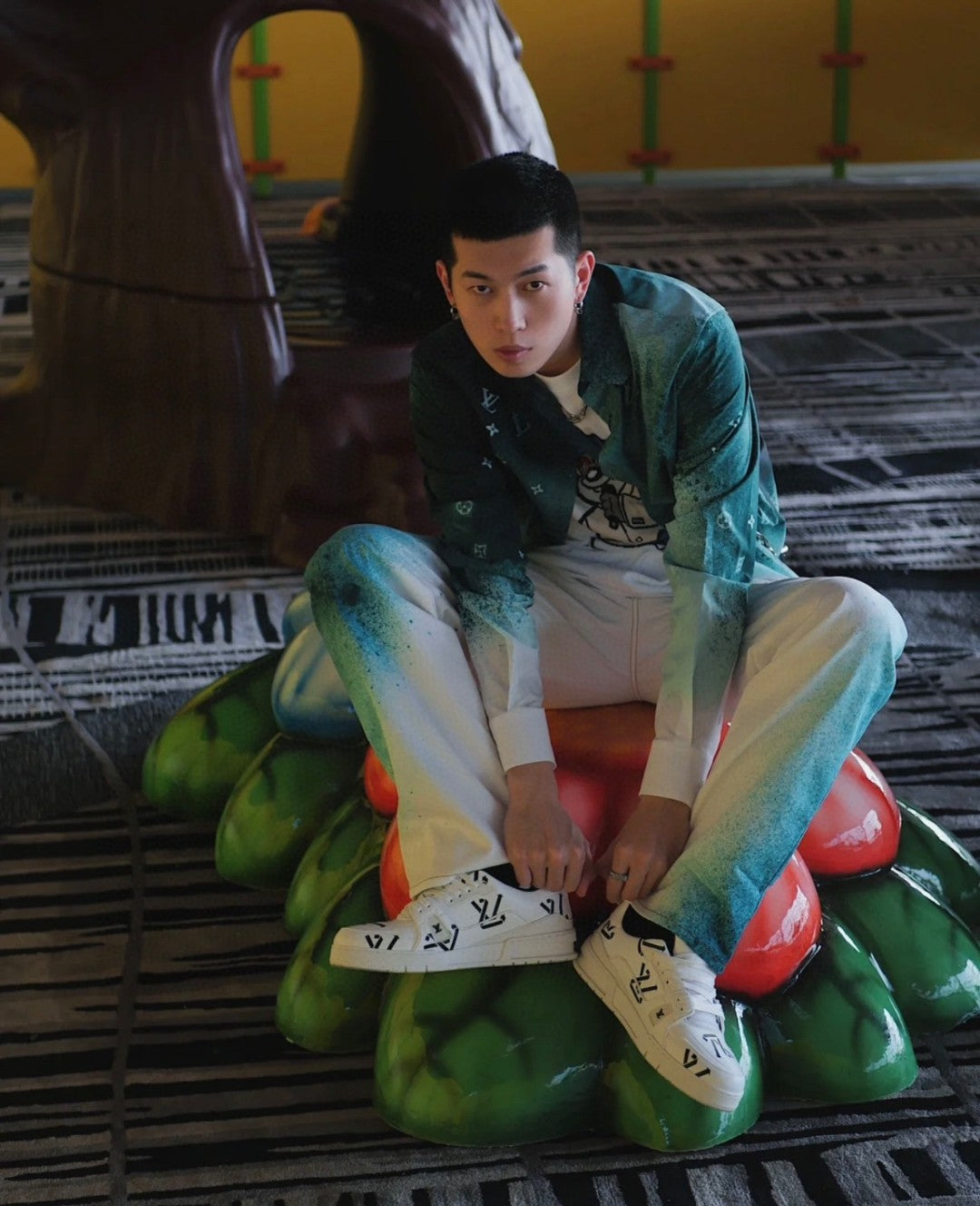 Louis Vuitton Long Sleeve Shirt