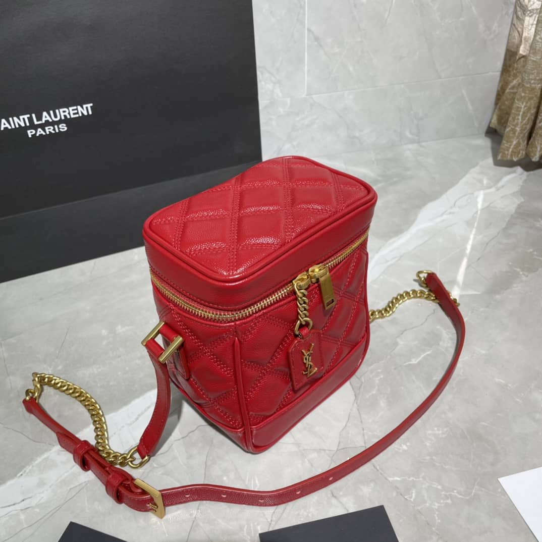YSL 80s Carré-Quilted Vanity Replica Bag