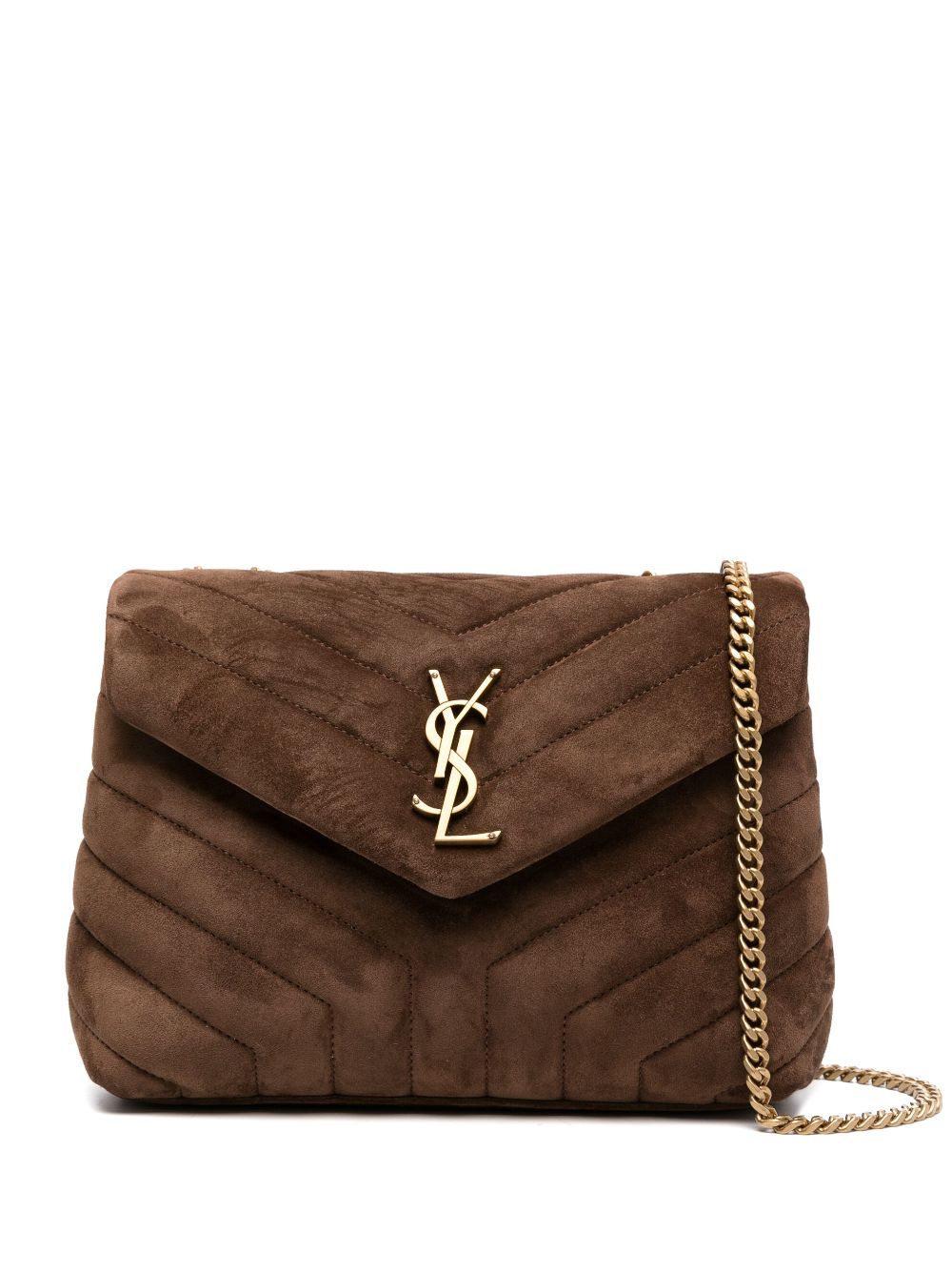 YSL Replica Saint Laurent small Loulou suede shoulder bag