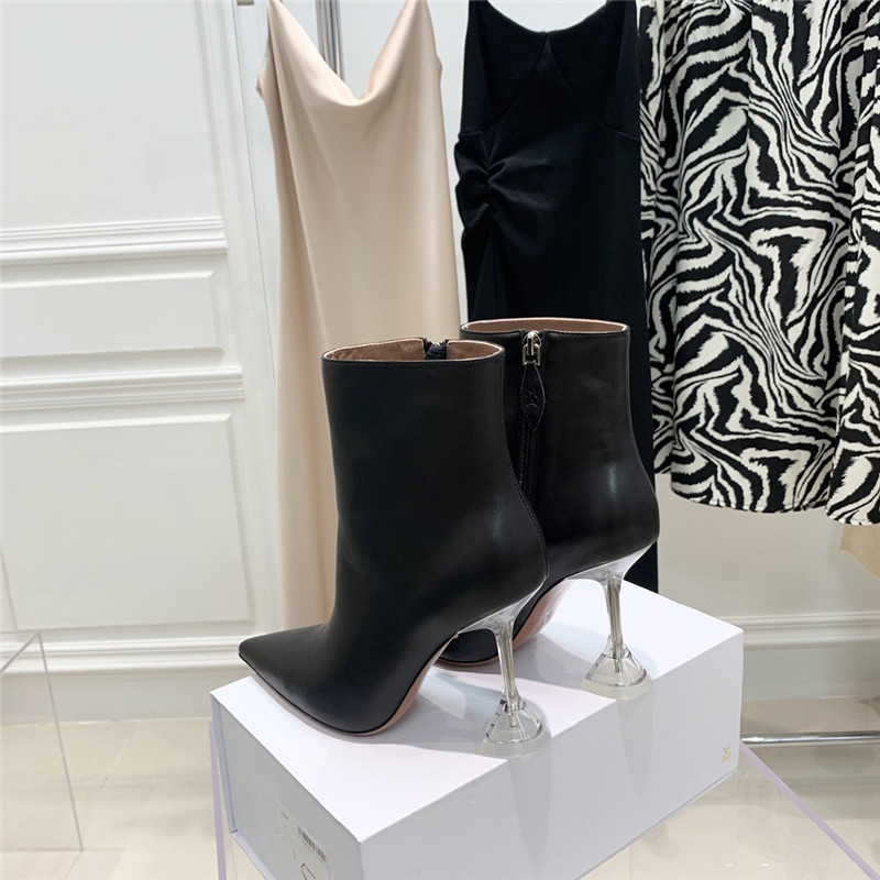 Amina Muaddi Dupes short boots