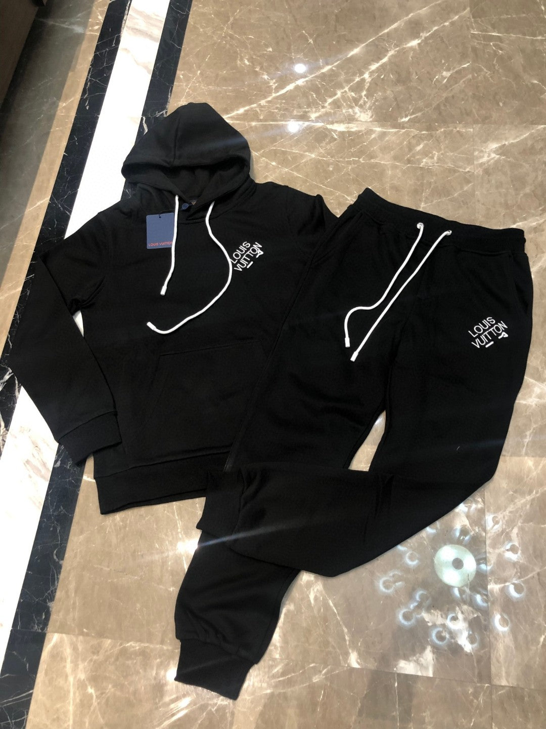 Louis Vuitton Hoodie and Sweatpants Set