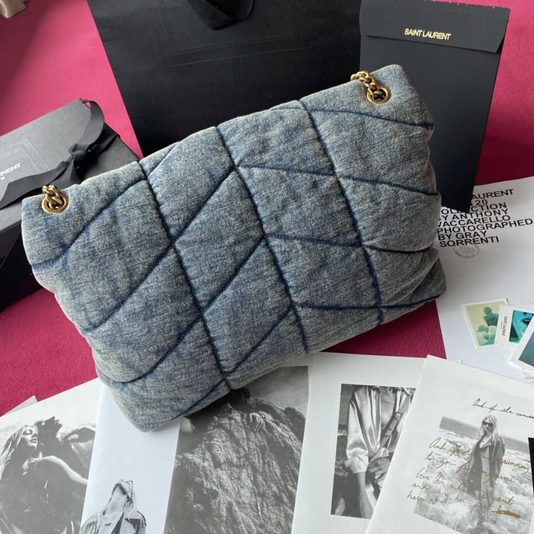 Saint Laurent Bag Dupe  Loulou Puffer Bag Replica Satchel