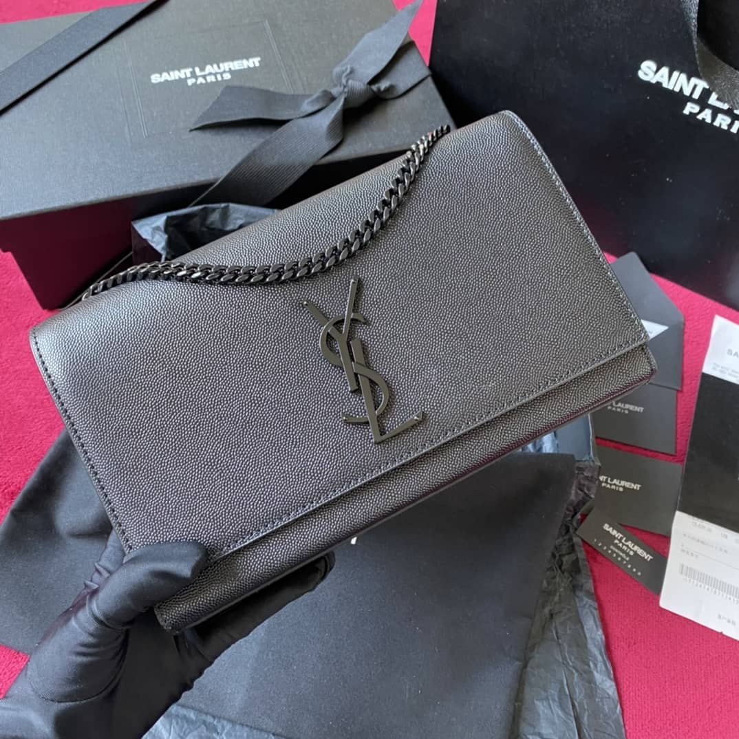 YSL Replica Saint Laurent Kate Embossed Leather Medium Bag