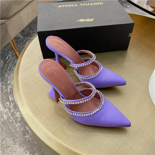 amina muaddi heels sandals