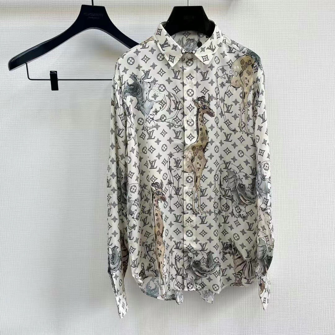 Louis Vuitton Long Sleeve Shirt