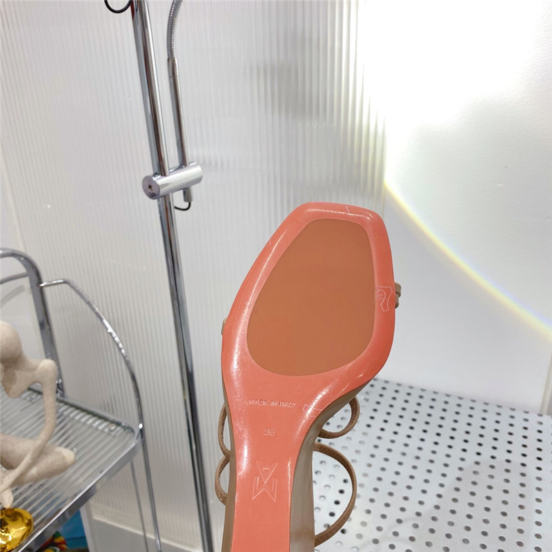 Amina Muaddi Dupes wedge slippers