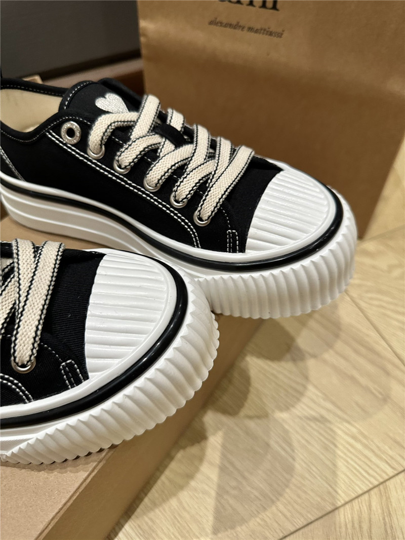 Amina Muaddi Denim Loafers