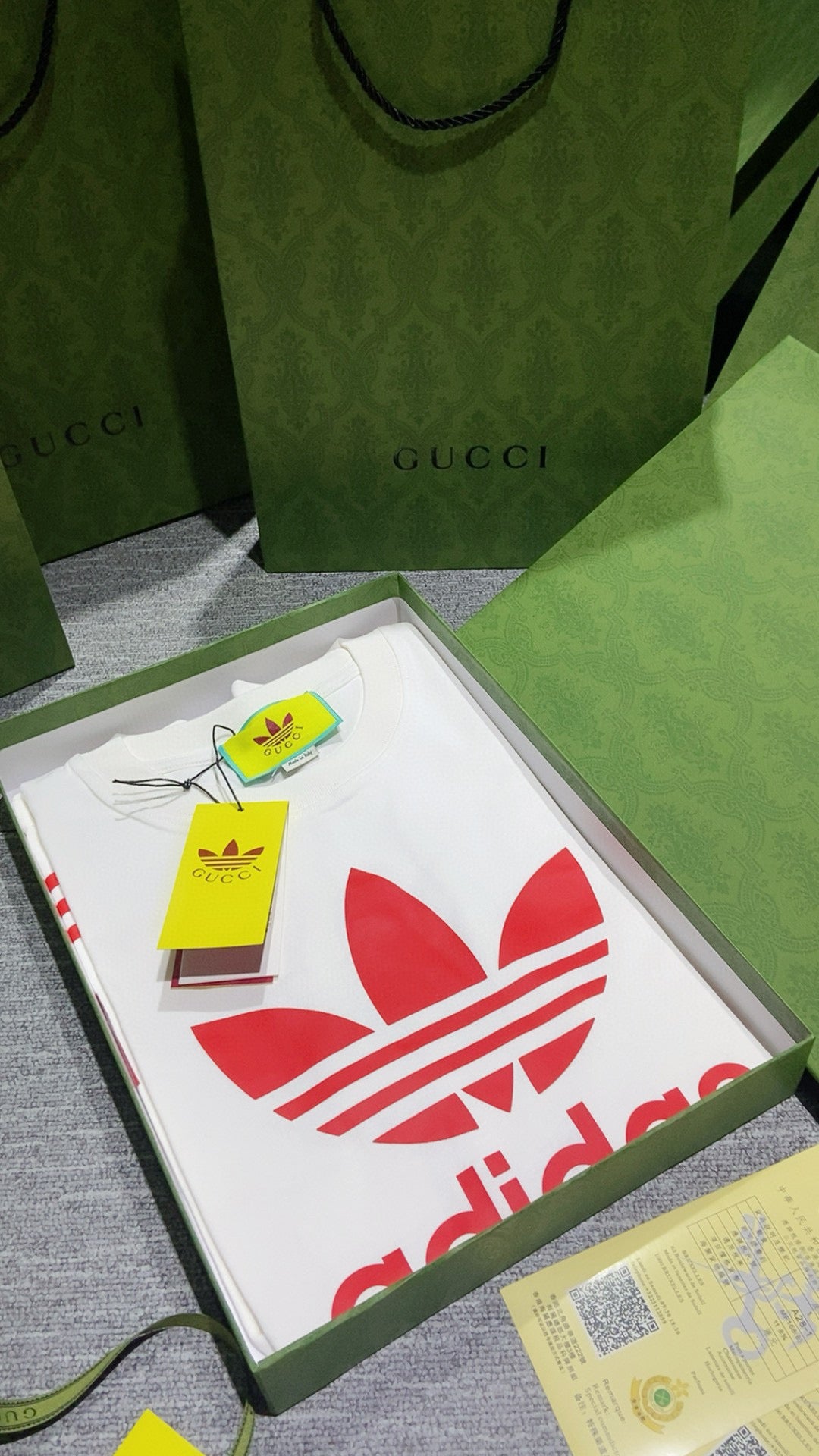 Gucci x Adidas T-shirt