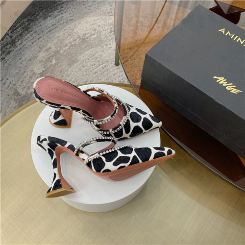 amina muaddi heels sandals