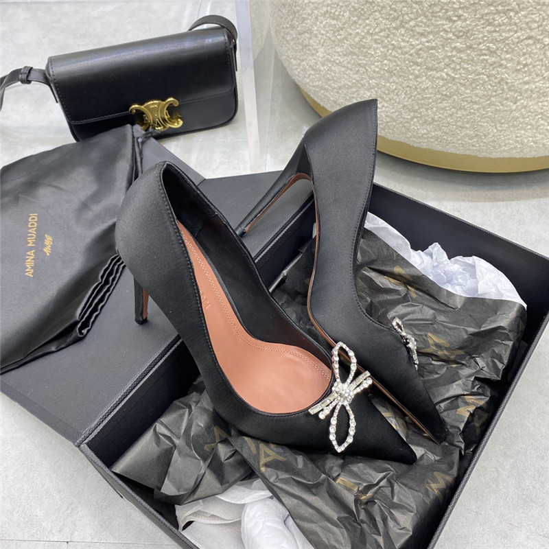 amina muaddi high heels