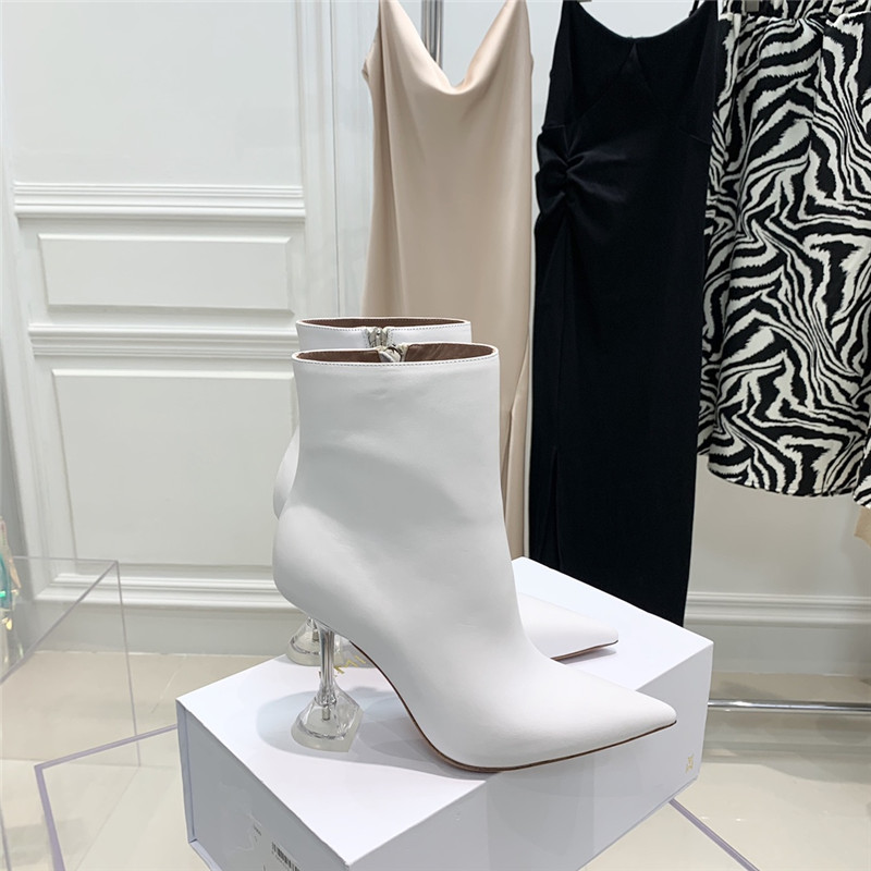 Amina Muaddi Dupes short boots