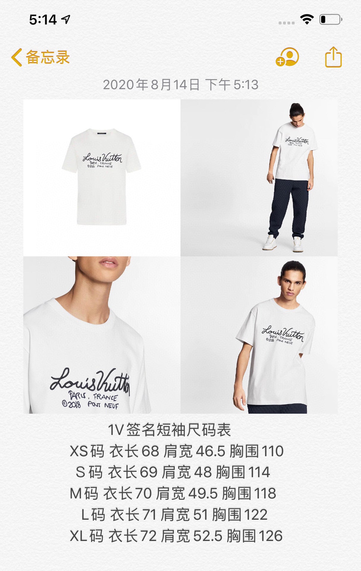 Louis Vuitton T-shirt