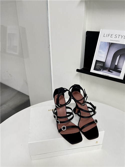 amina muaddi awge heels sandals