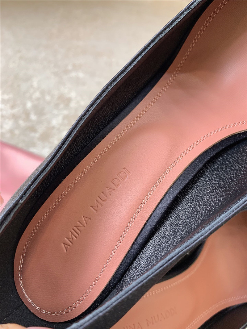 Amina Muaddi New Arrival Crystal Pumps