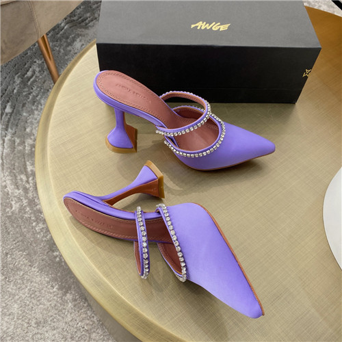 amina muaddi heels sandals