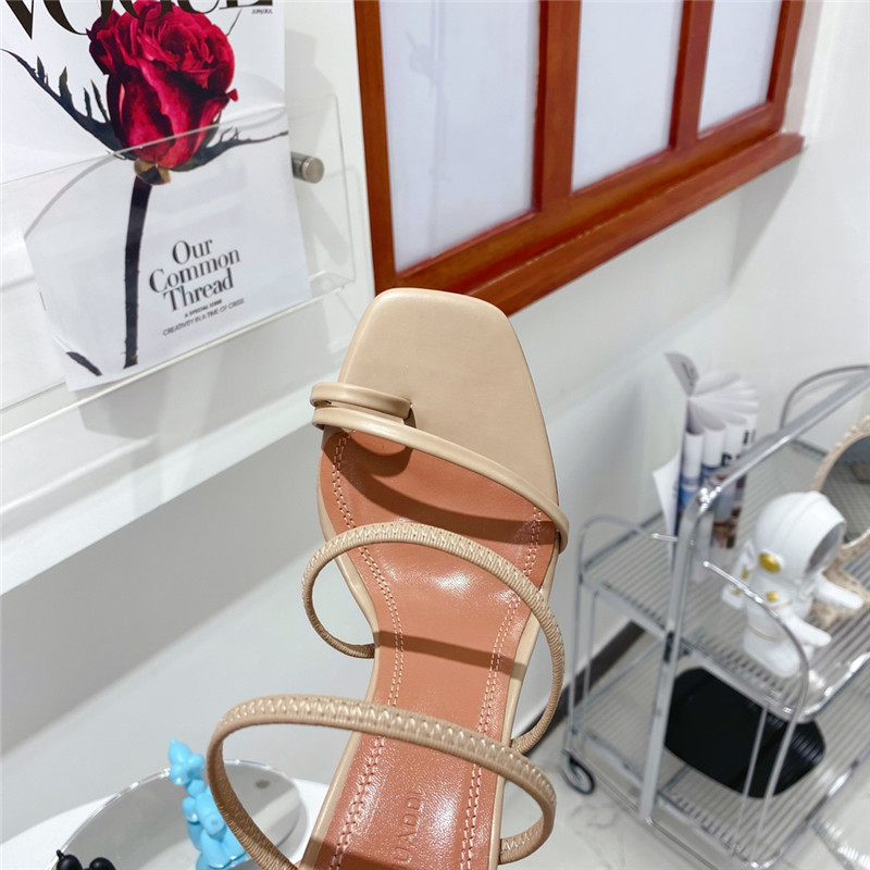 Amina Muaddi Dupes wedge slippers