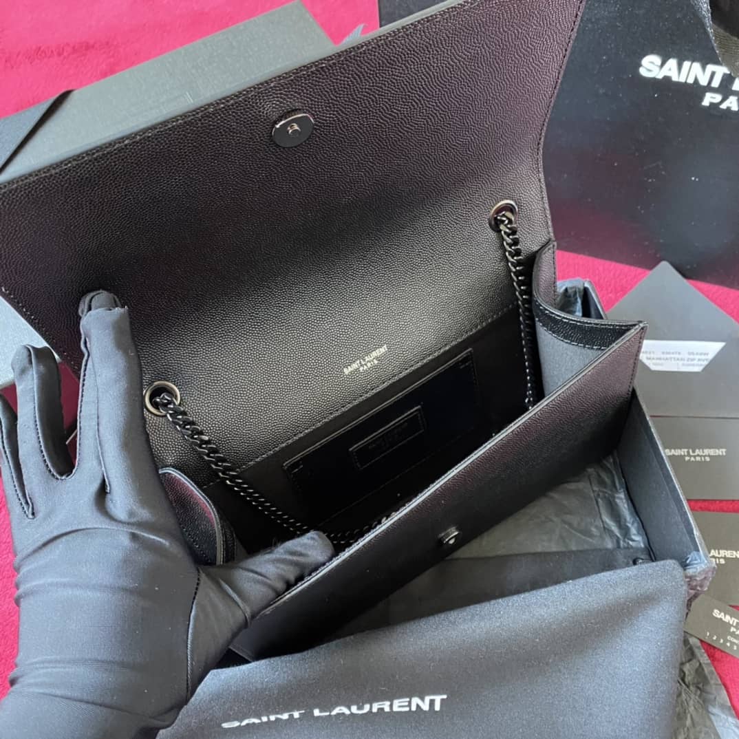 YSL Replica Saint Laurent Kate Embossed Leather Medium Bag