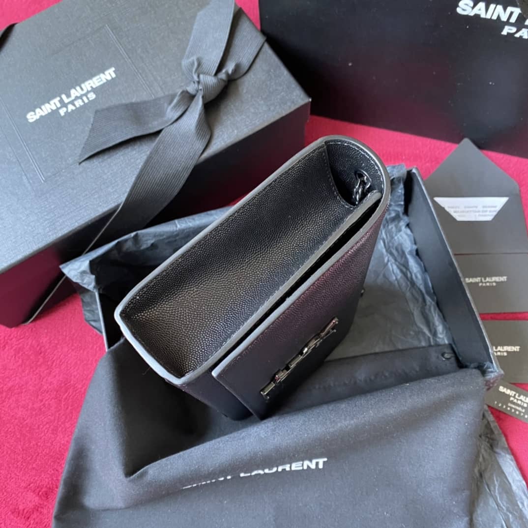 YSL Replica Saint Laurent Kate Embossed Leather Medium Bag