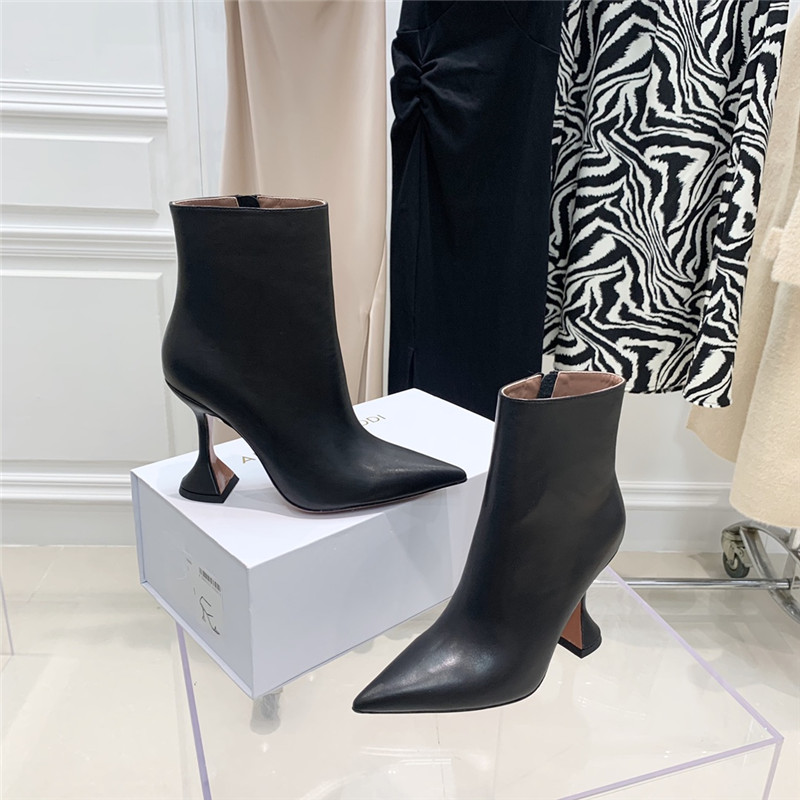 Amina Muaddi Dupes short boots